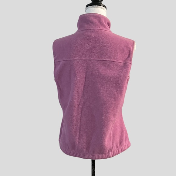 L.L. Bean Fleece Woman’s Zipper Front Vest-Small - Picture 2 of 8
